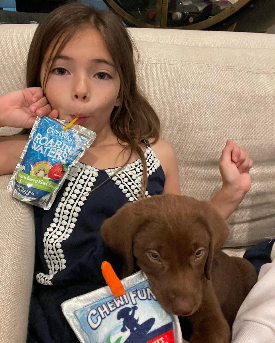 _MadisonEmery_'s tweet photo. Little brothers always want to copy their big sisters. 🧃 🐾 https://t.co/aT89fyDHMu