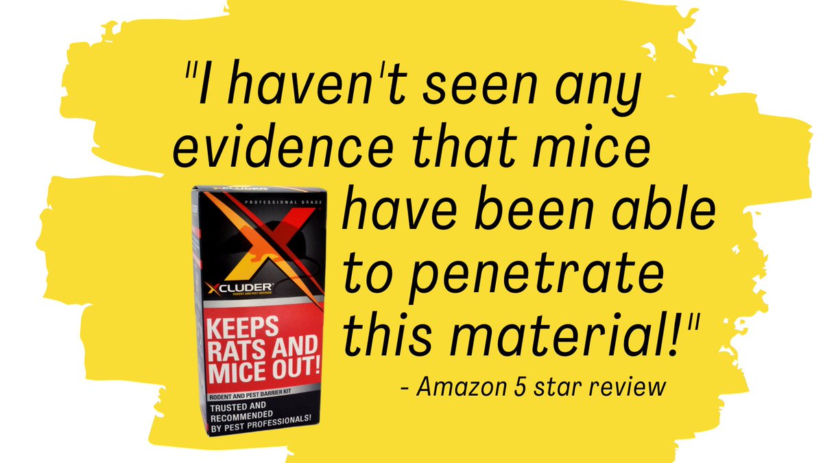 XcluderRodent's tweet photo. Yes, it works
#TuesdayTestimonial #Xcluder #Exclusion #PestControl #PestProof https://t.co/HcTjin1ZCk