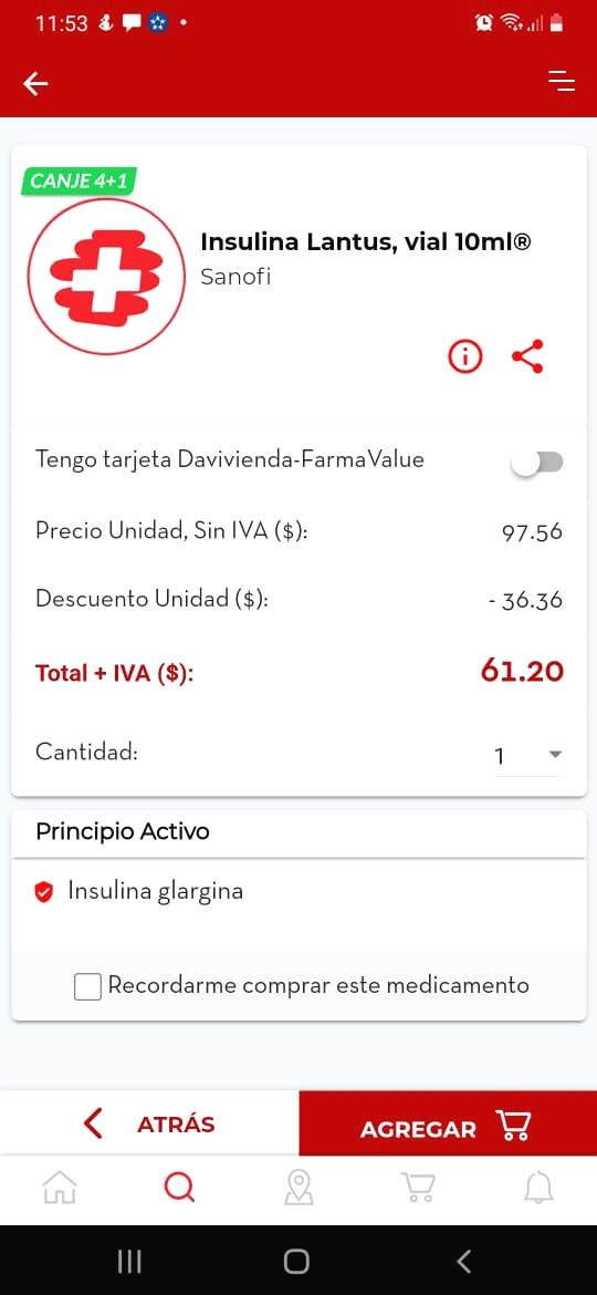 kzabal's tweet photo. @AlvaroAlvaradoC hola Álvaro mira el engaño de las medicinas consulta de hoy en la misma farmacia con compra en el mes de mayo. Pago más que antes https://t.co/XSWHtAgYyP