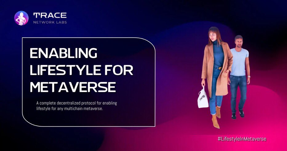 Marach022's tweet photo. yes there is @trace_network - $Trace , It's enable the lifestyle for Metaverse It's a complete decentralized protocol for enabling lifestyle for any multichain #Metaversev. Visit: https://t.co/DTpjP4lv0r. $TRACE #BUDDY #Metaverse #Avatars #LifestyleiInMetaverse https://t.co/1Q47HUqRFB