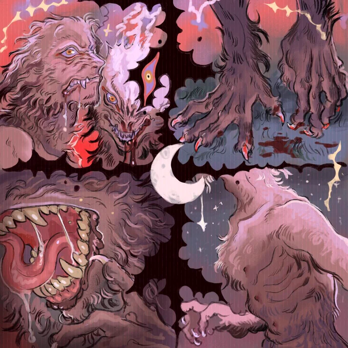 half moon werewolves #Werewolf 