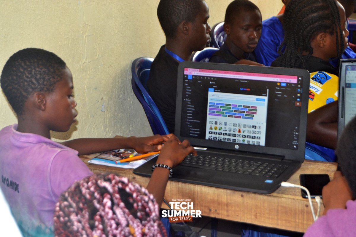 badoorichy's tweet photo. Day 7!
In preparation for the presentation on Friday 19th, August which is the last day of the Bootcamp, We have grouped the teenagers into ten groups.
#TGDI #uxdesign #Developers #FrontEndDevelopment #techsummerforteens https://t.co/qgyCidIBrx