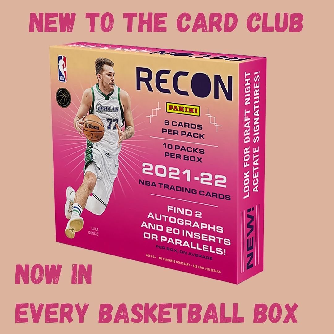 CCard_Club's tweet photo. Recon is back! We love this set for it’s bright colors and next day autos! Find a hobby pack in every one of our basketball boxes this month! 👾🦩🏀 https://t.co/3bNdOFnWQK