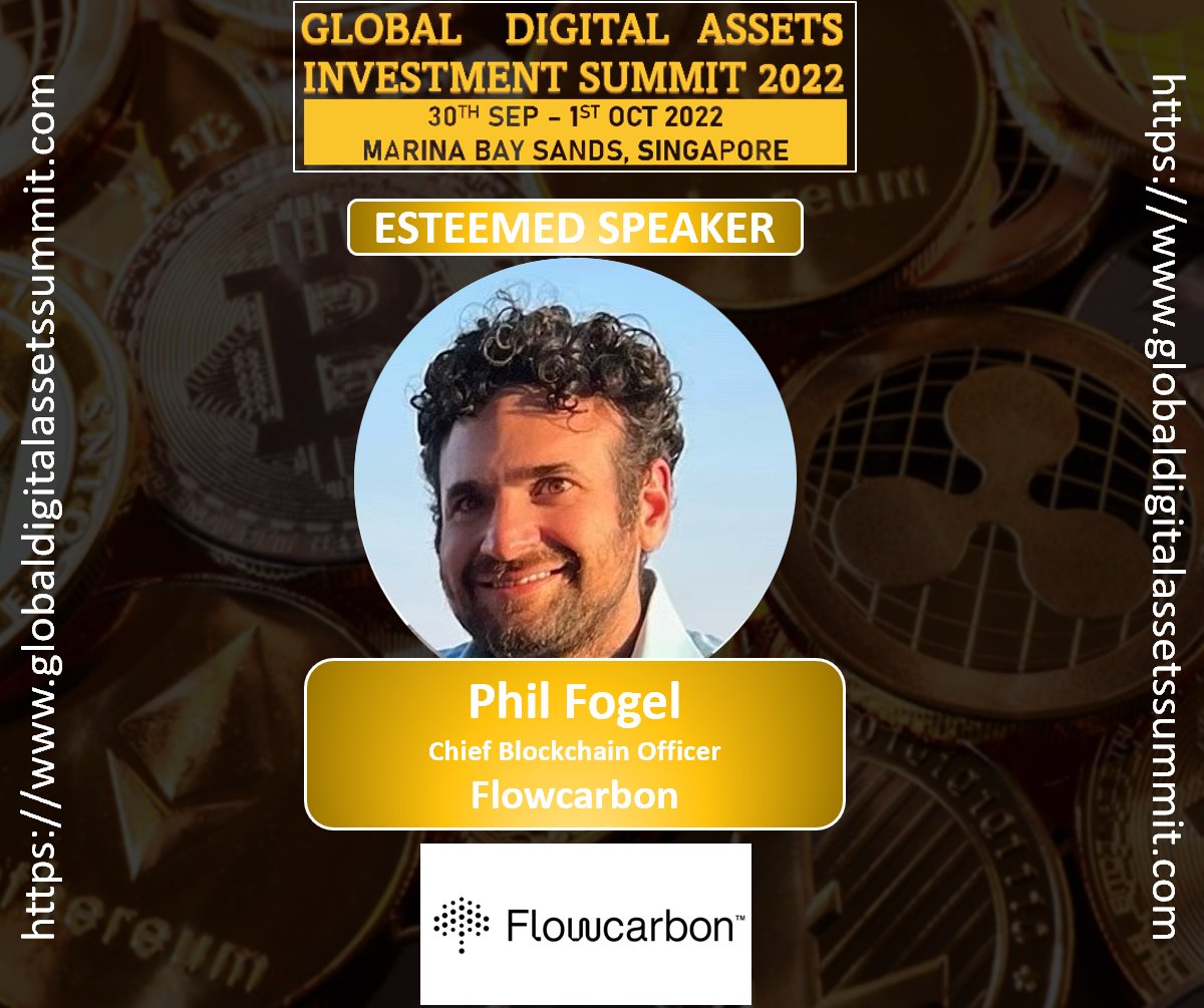 digital_asets's tweet photo. @Philfog , Chief Blockchain Officer, @weareflowcarbon to join Global Digital Assets Investment Summit as a Speaker
Register Now to Attend Global Digital Assets Investment Summit(https://t.co/ayl0naGMY1)
#DigitalAssets #Web3 #NFTs #tokenization #virtualassets #cryptoassets #Crypto https://t.co/6JXBXK41io