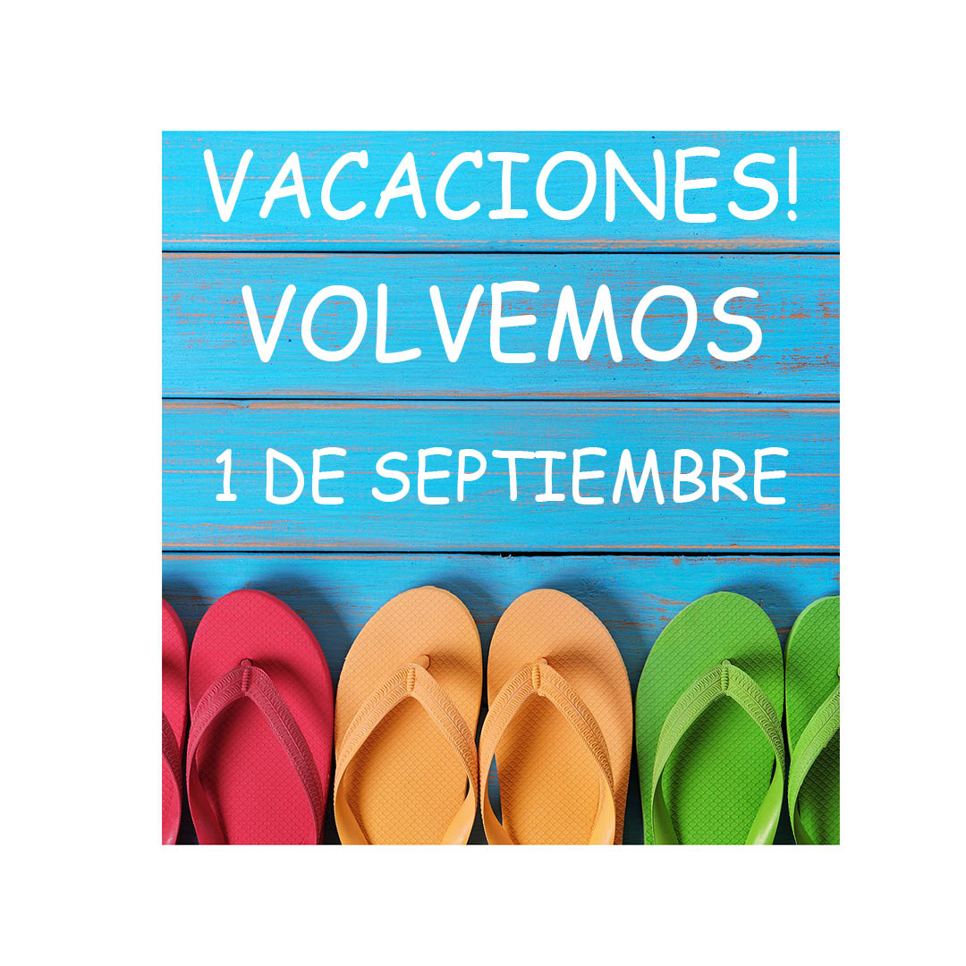 Volvemos el 1 de Septiembre con ofertas y descuentos increíbles!!!
Nos toca recargar las pilas después de un año tan intenso, una vez más con unos resultados increíbles. Gracias a todos. Os deseamos unas estupendas vacaciones de verano! 
#Malaga #Teatinos #vacaciones