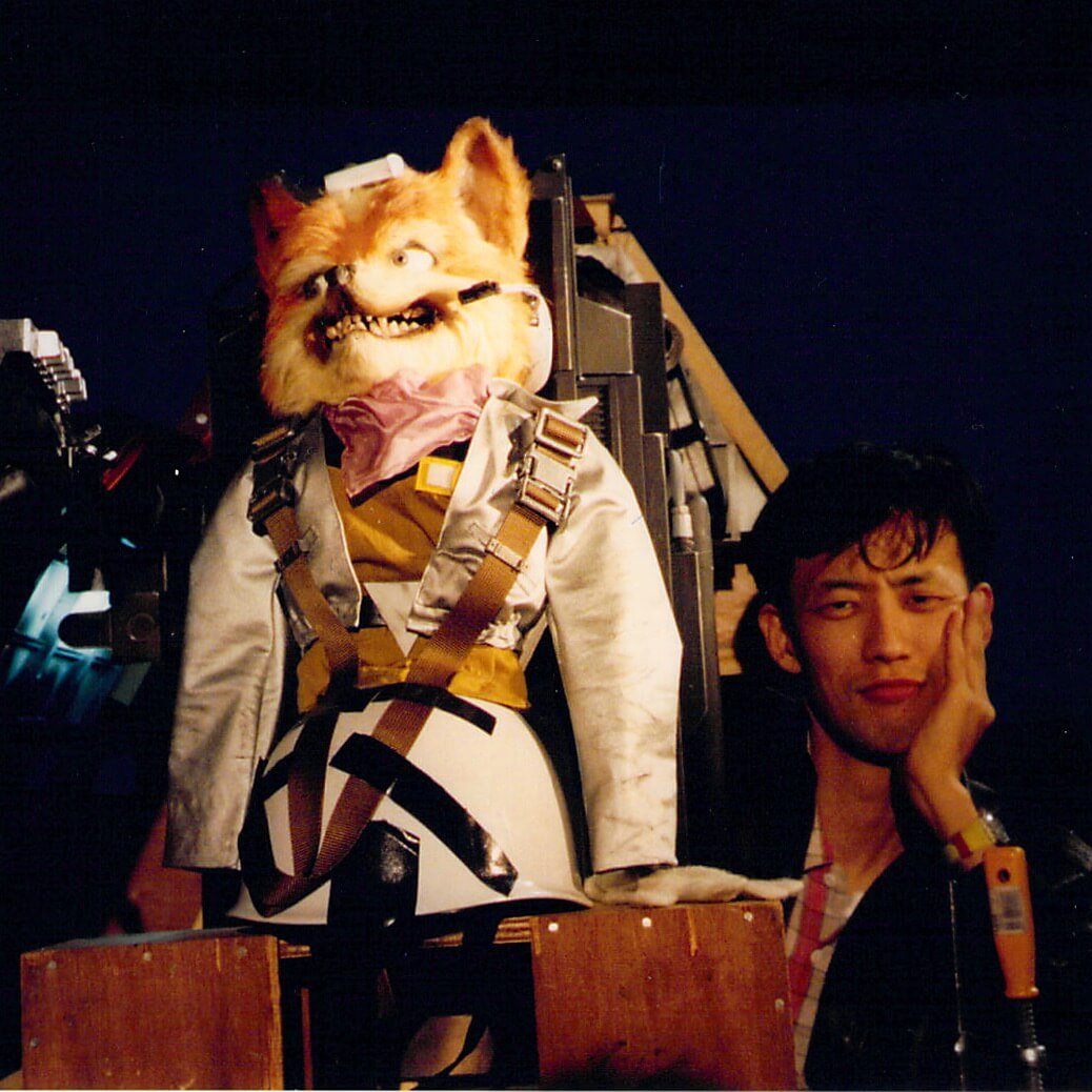 Puppet Commercial A Fox puppet used for #starfox Snes' promo material & also used in the ...