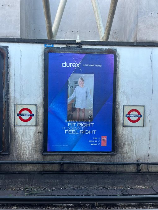 Have you seen my condom loving face around on bus tops and train stations in @durexuk new campaign? Its<a href="/tag/knowyourfit"class="tags"><span>#knowyourfit</span></a>