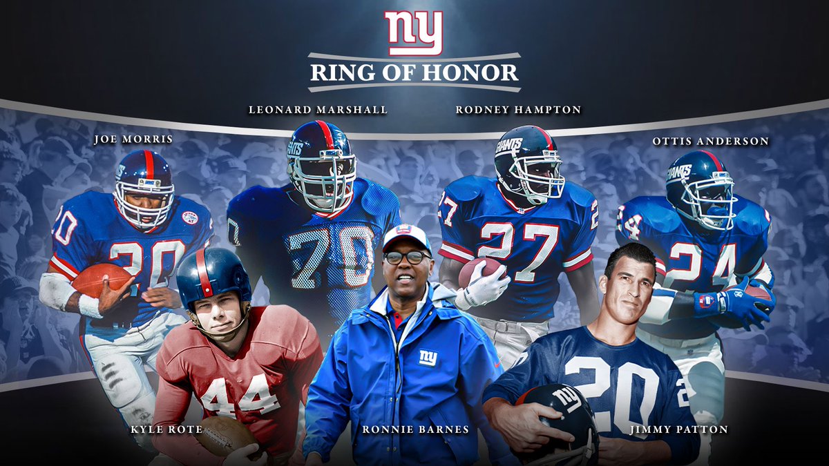 lt4kicks's tweet photo. Congratulations to these men and their families. #TogetherBlue 

Once a Giant Always a Giant. 
🏟September 26th, 2022 vs Cowboys. https://t.co/47tH2QWvHJ