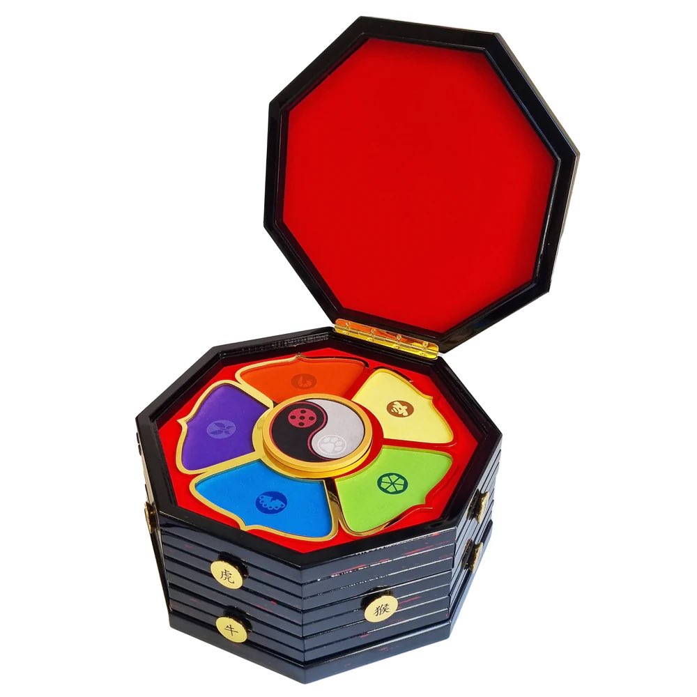 Ladybug Miraculous wooden box of Master Fu 