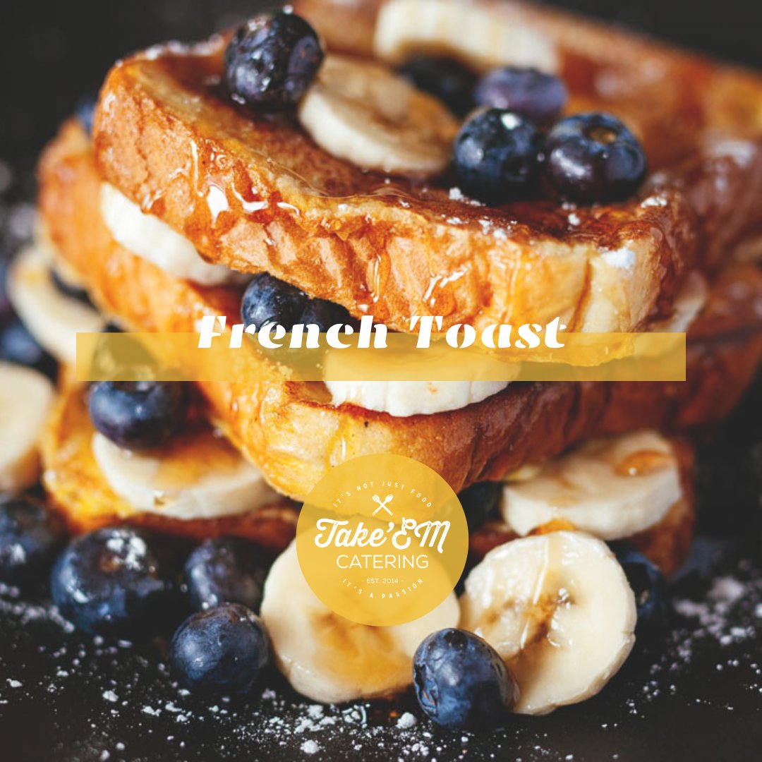 takeem_catering's tweet photo. Are you planning a brunch event? We've got you covered; enjoy our delicious french toast along with many other options available. #takeemcatering #menuoptions #brunch https://t.co/YLw7mfBTmo