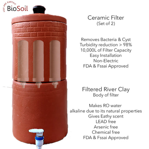 biosoil_ind's tweet photo. "You get pure &amp; natural water from BioSoil Ganga™ Alkaline Clay, Relative Gravity Technology Water Filter for your home"~NPSS India💯
Trusted by thousands of families🤝 Shop for your home now-👍
https://t.co/HHT1WhHGYu https://t.co/1tTkCofGMW