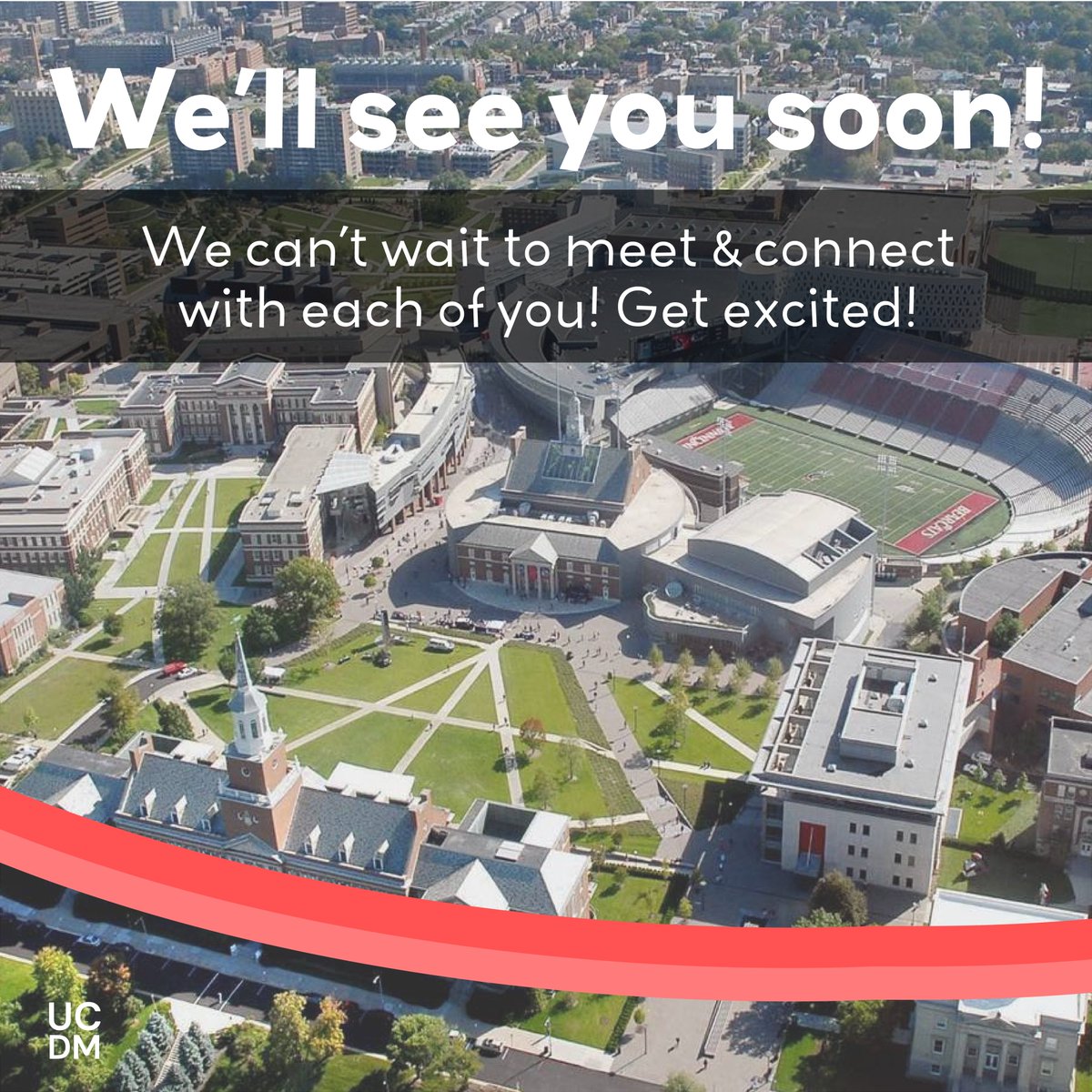 UCDanceMarathon's tweet photo. UCDM is soooo excited for school to be back in session because that means we are getting closer to BearcatTHON!!!!❤️

Can't wait to see everyone back on campus!! Come see us at the org fair this Friday and sign up to be a part of UCDM this fall🤩

#kidscantwait #ucdm #uofcincy https://t.co/ybThVvDRtC