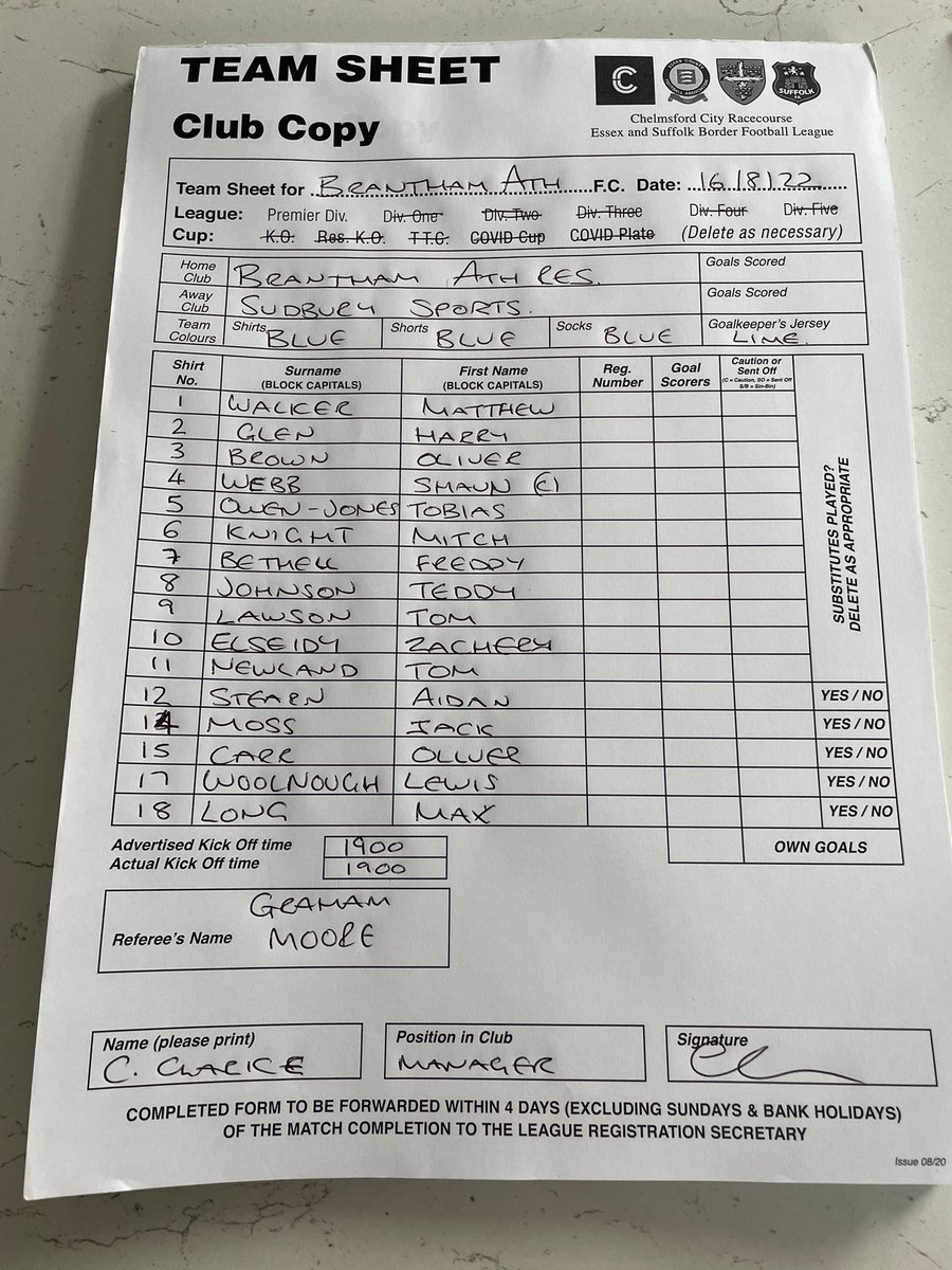 Brantham Athletic FC tweet media