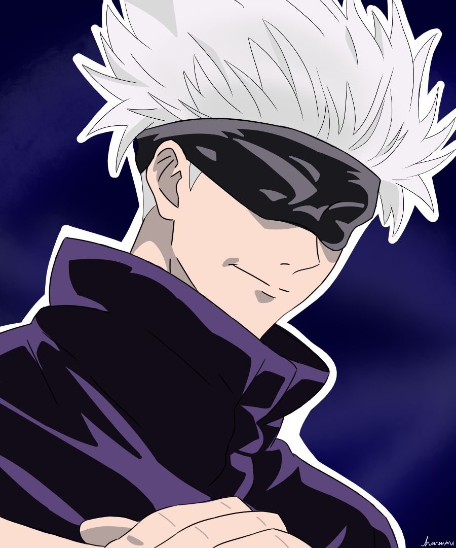 harmheartz's tweet photo. Gojo | Jujutsu Kaisen #GojoSatoru #JujutsuKaisen https://t.co/ZDg1DUtfya