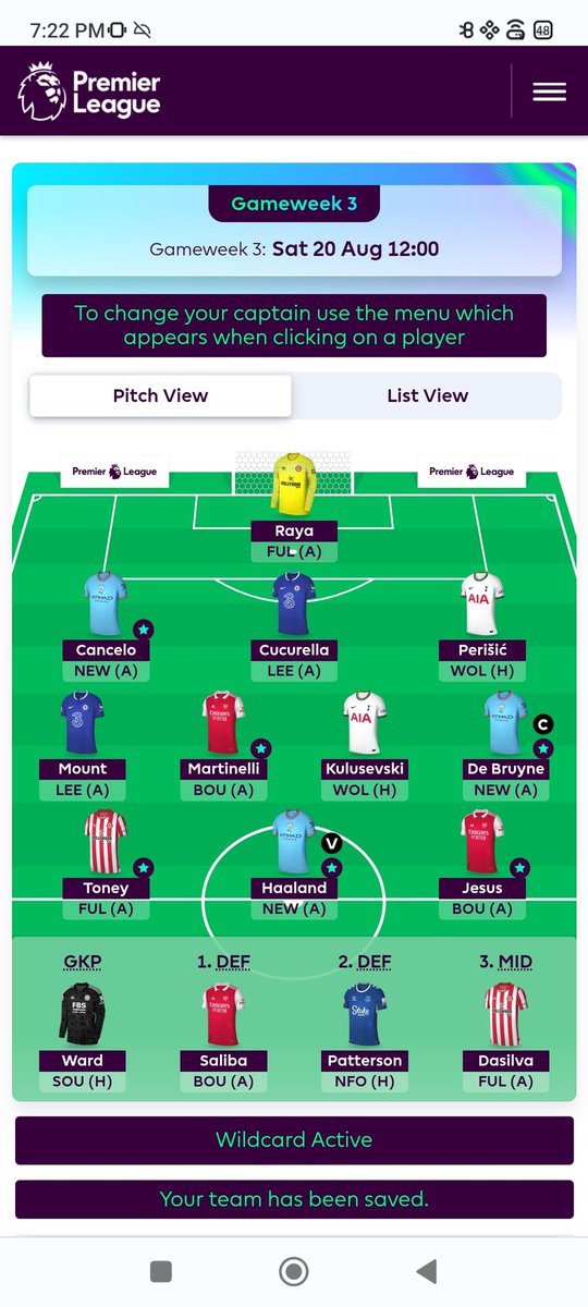 herr_rohin's tweet photo. @OfficialFPL Wildcard Activated. Fml. https://t.co/qP8akqHoAo