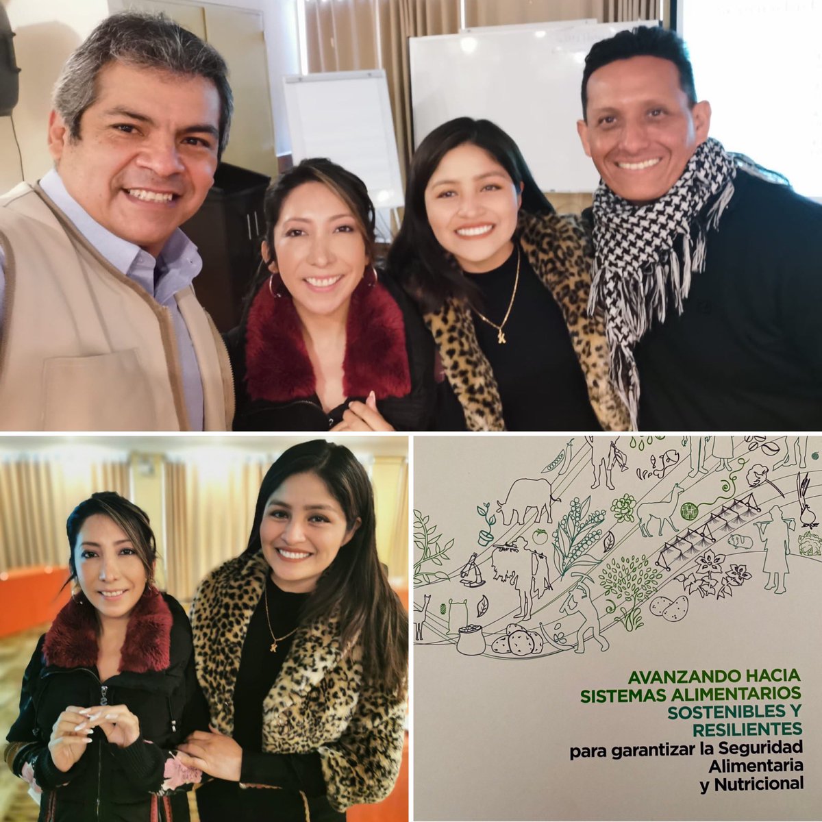 #Desayuno con #Periodistas 
Fue fructífero compartir juntos información sobre la #SeguridadAlimentaria 🇵🇪 

❤️ Agricultores de los #Andes y la #Amazonía han realizado un rol importante en el país en tiempos de crisis. Merecen nuestro reconocimiento y apoyo de las autoridades