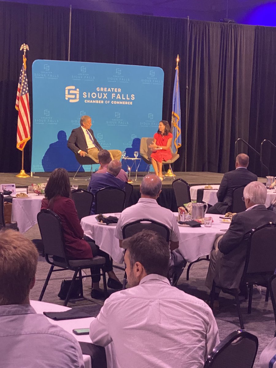 Inside Washington with Senator John Thune and moderator Jodi Schwan