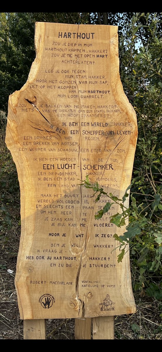 vercaeren's tweet photo. Thank you @RobGMacfarlane Katelijne De Vuyst and @Grootouders_vKB for supporting our engagement in #Lint, Belgium! #Heartwood is here 🌸, in all its beauty 🌳 …. Determined to stay 🙏 https://t.co/RqWfQgb1Zs https://t.co/FlvOUfTQQq