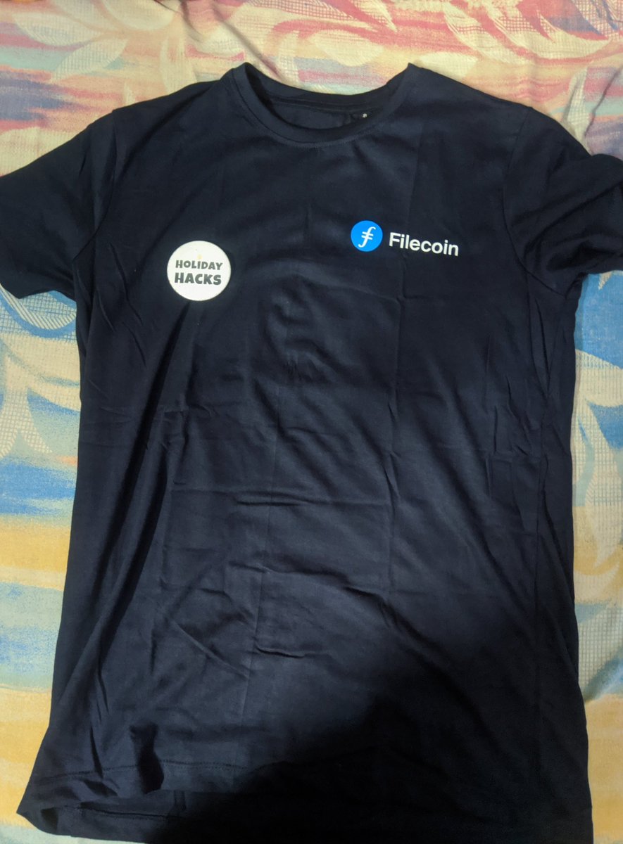 Gaurav__GD's tweet photo. Thanks @devfolio for the amazing @Filecoin tee. It was great to be a part of @holidayhackss core team. I would also like to thanks my senior @ashish11chawda @RitikaS103 mam for guiding us throughout the hackathon journey! https://t.co/Xu24bSfCqn
