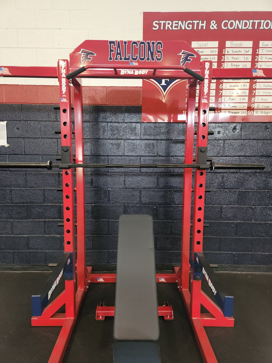 falcons_iron's tweet photo. Special day here for Falcon Strength! Thanks to our Booster Club for seeing the vision and supporting our athletes wholeheartedly.  @FootballForbush @bushfastpitch @CoachJackMoss @ForbushABC @ForbushHS @ForbushTrack @ForbushSoccer @ForbushBasketb1 https://t.co/G2yuyttdN9