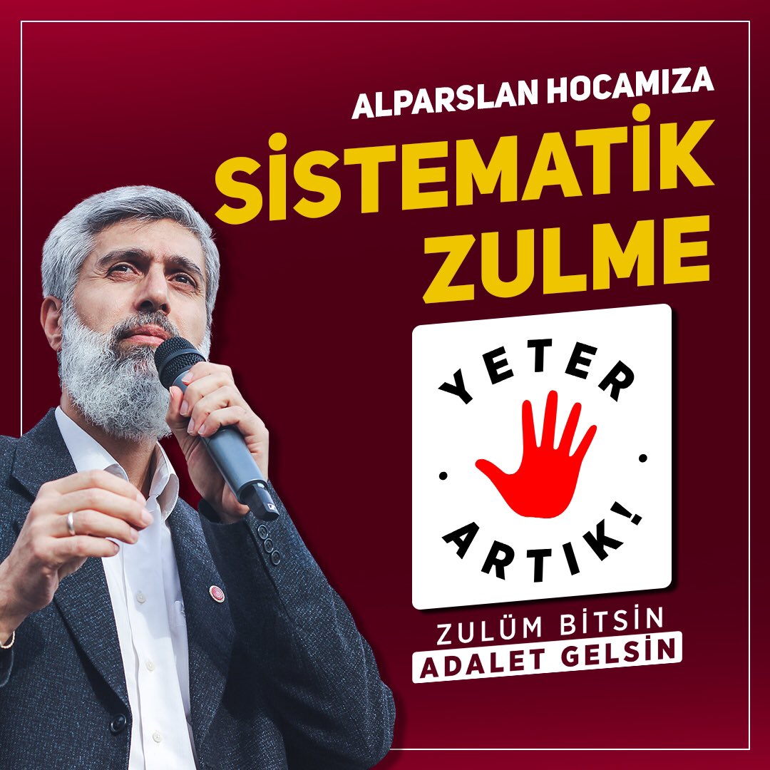 📌Alparslan Hocamıza Sistematik Zulme Yeter Artık!   #YeterArtık AlparslanHocam 100Gündür