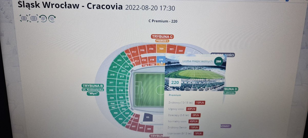 Kijk. Dat zijn nog leuke prijzen om met naar het stadion te gaan. En dat voor de lange zijde
