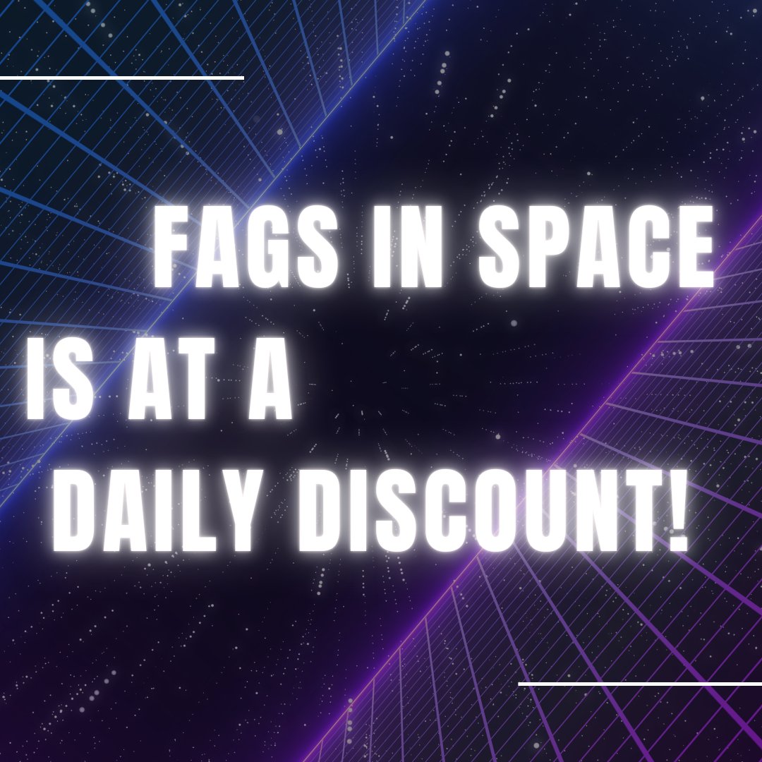 FAGS IN SPACE is at a DAILY DISCOUNT today!!! Get your tickets for 1/2 off in person at fringe box office. 

And catch the show everyone's been talking about at 4:30pm.

Details: salmliam.com/fis