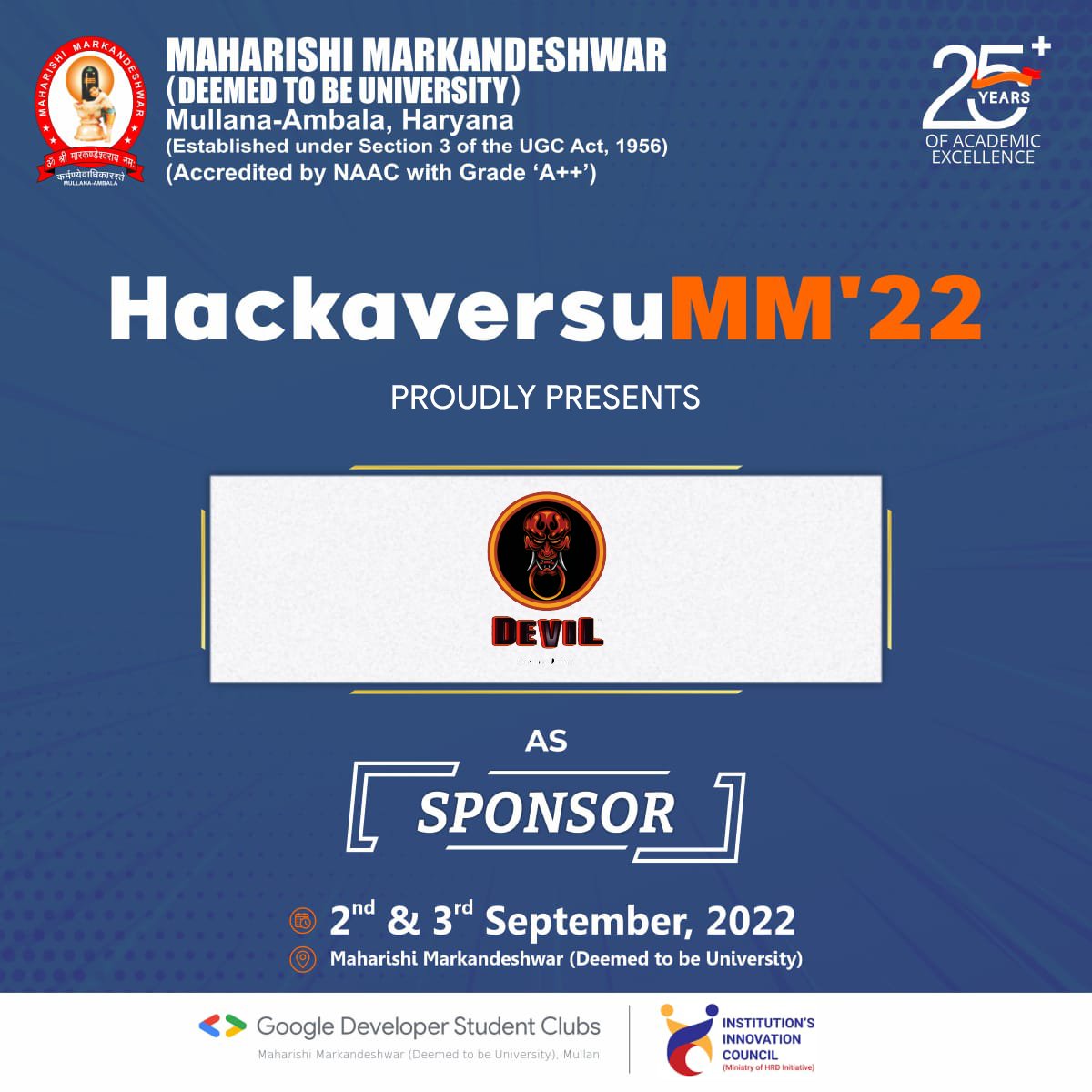 hackaversumm's tweet photo. GRAB A “DEVIL ENERGY”
&amp;
UNLEASH THE DEVIL
IN YOU
We are thrilled to announce Devil Energy Drink as our sponsor.

To know more about them visit:
https://t.co/TXy0itrKf2 https://t.co/m8JOetVoyf