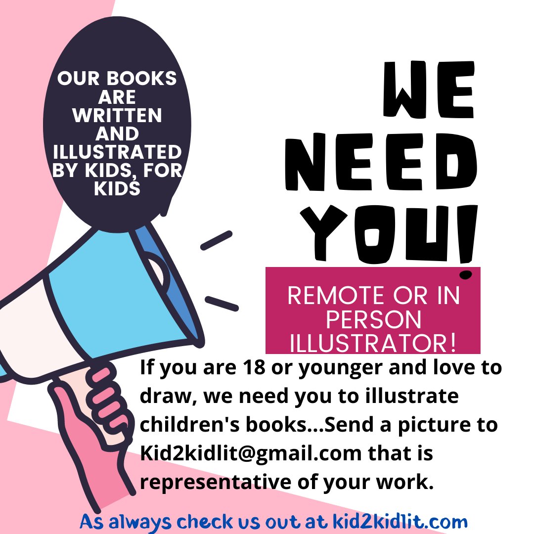 Kid2KidLit's tweet photo. If you are interested in supporting young writers through illustrating their stories, we would love to talk to you! #sutton_public_schools @schoolsutton #she_hawks_cr @SHE_Hawks @oneflagstone #oneflagstone @maryWhitney2 @willowcreekwildcats @wcepto @dcsdk12 https://t.co/xPcFKuBfOz