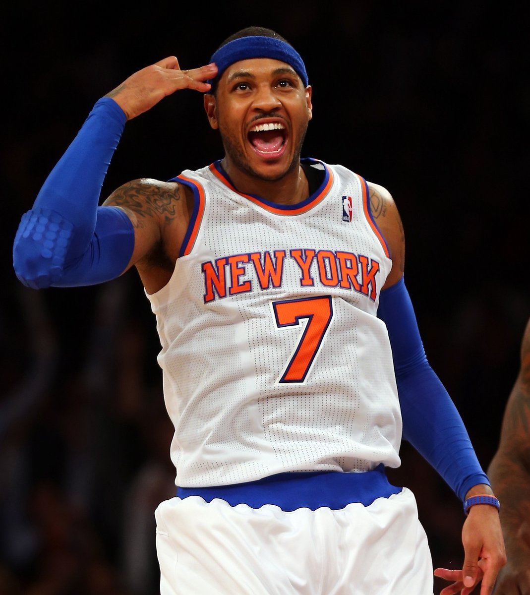 BleacherReport's tweet photo. Carmelo Anthony will produce a four-part documentary series on his life and career, per @DeadlineNellie

Stay Me7o 👌 https://t.co/LAjX5q2ySY
