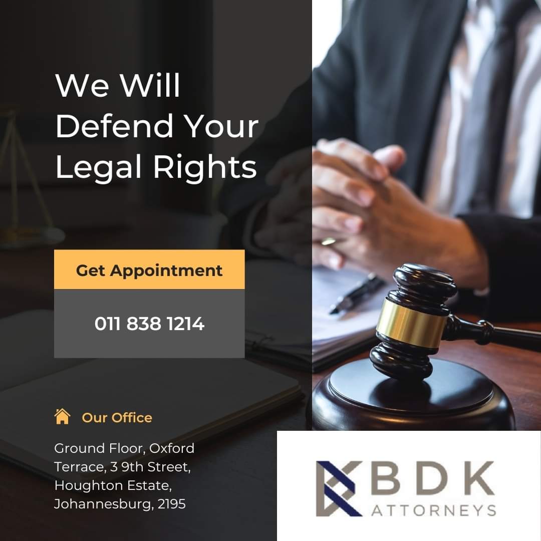 BDKattorneys's tweet photo. Call us on 011 838 1214 https://t.co/4EOCebrebm