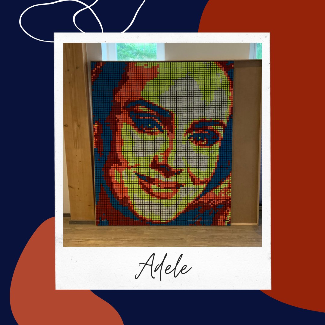 JPLehmker's tweet photo. Adele - 750 cubes. 😍

@Adele

#adele #music #portrait #rubikscube #Zauberwürfel #Cubing #Musik #sängerin #Kunst #Zauberer #Radiomoderator #Ostfriesland #Nordsee #Art #Artist #Berumerfehn #Berlin #Bremen #Köln #Düsseldorf #Moderator #singer https://t.co/zUaWUfz3IK