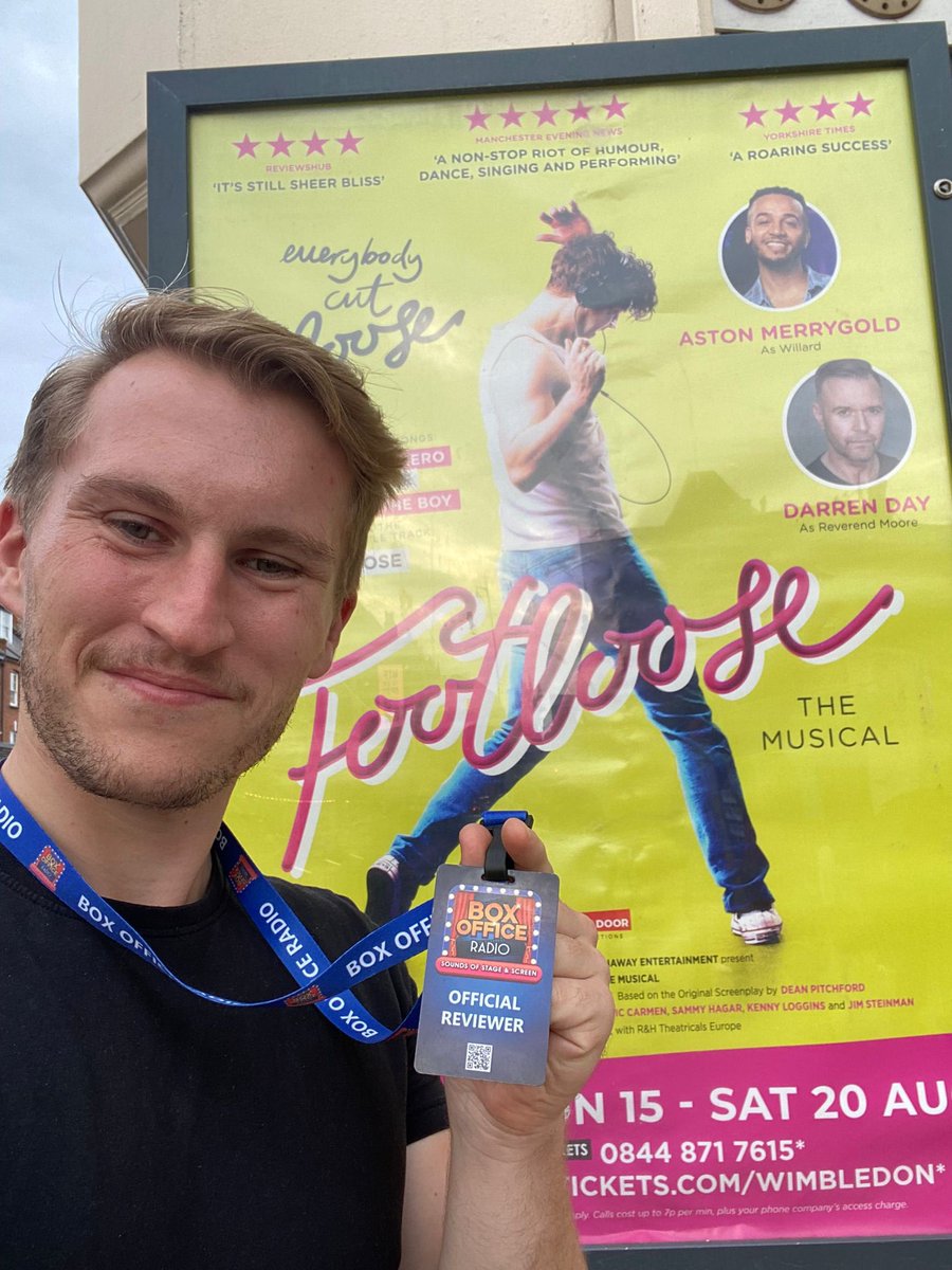 <a href="/chesneyFM/">Chesney Fawkes-porter</a> is out on reviewing duties tonight <a href="/NewWimbTheatre/">New Wimbledon Theatre</a> to see <a href="/FootlooseTour/">Footloose</a> …….review to follow 🎭