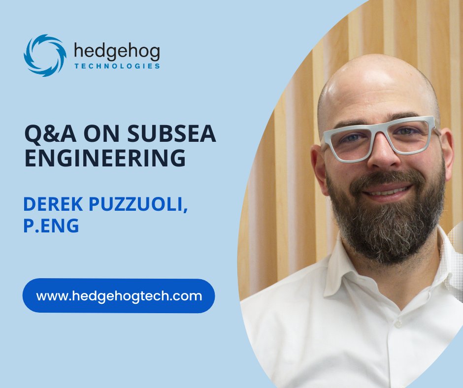 hedgehogtech's tweet photo. Following our recent acquisition of a mechanical engineering firm, we sat down with Derek Puzzuoli, our senior mechanical engineer, to discuss the challenges of subsea projects and what sustainability means for the industry.

https://t.co/6yH0UDYcs7 https://t.co/gy44NSGOLF