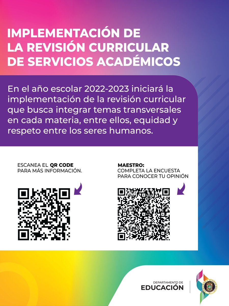 Dpto. de Educación tweet media