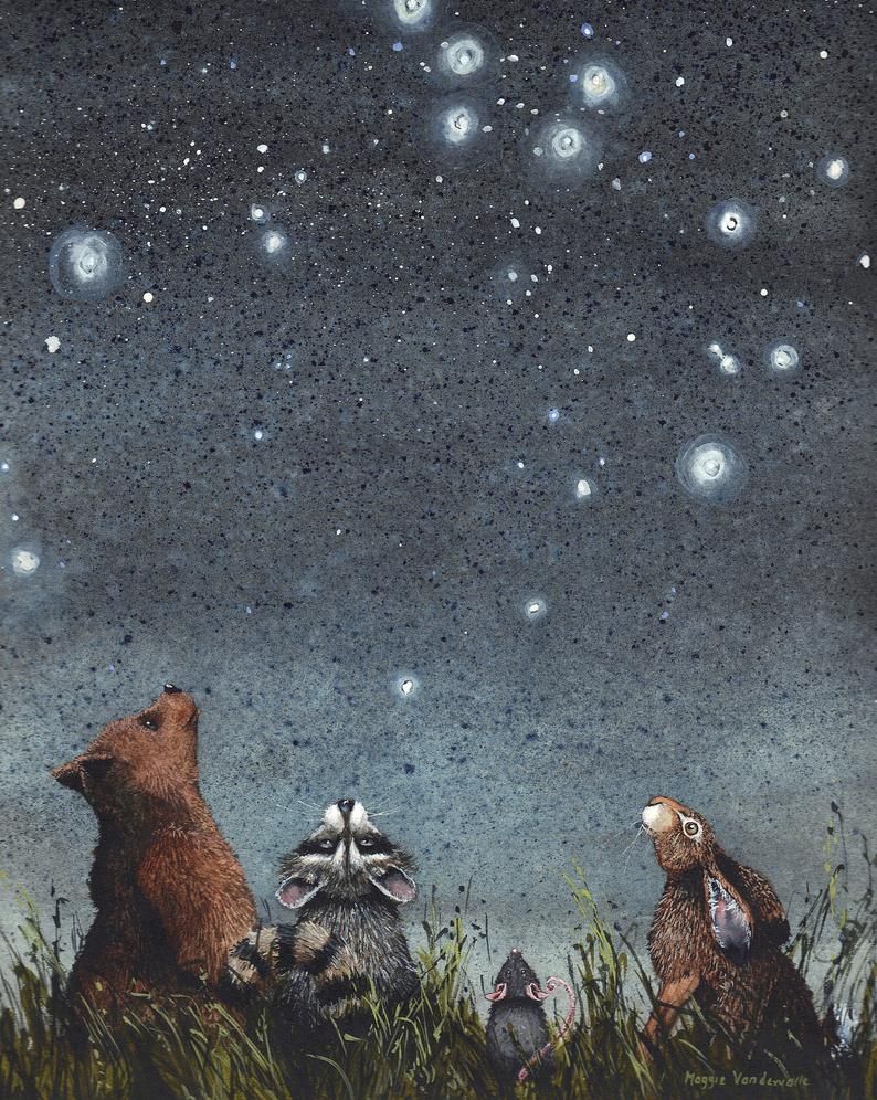 'Constellations' by contemporary US artist Maggie Vandewalle #WomensArt
