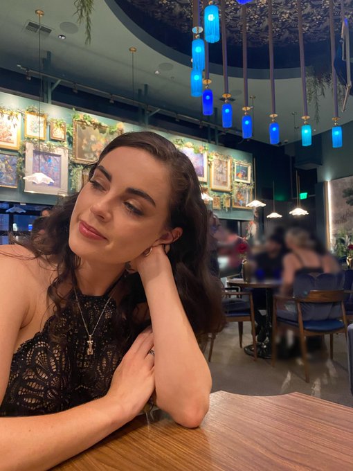 Went to go see Banks again last night.  I was served up some vegan dishes while serving these looks.