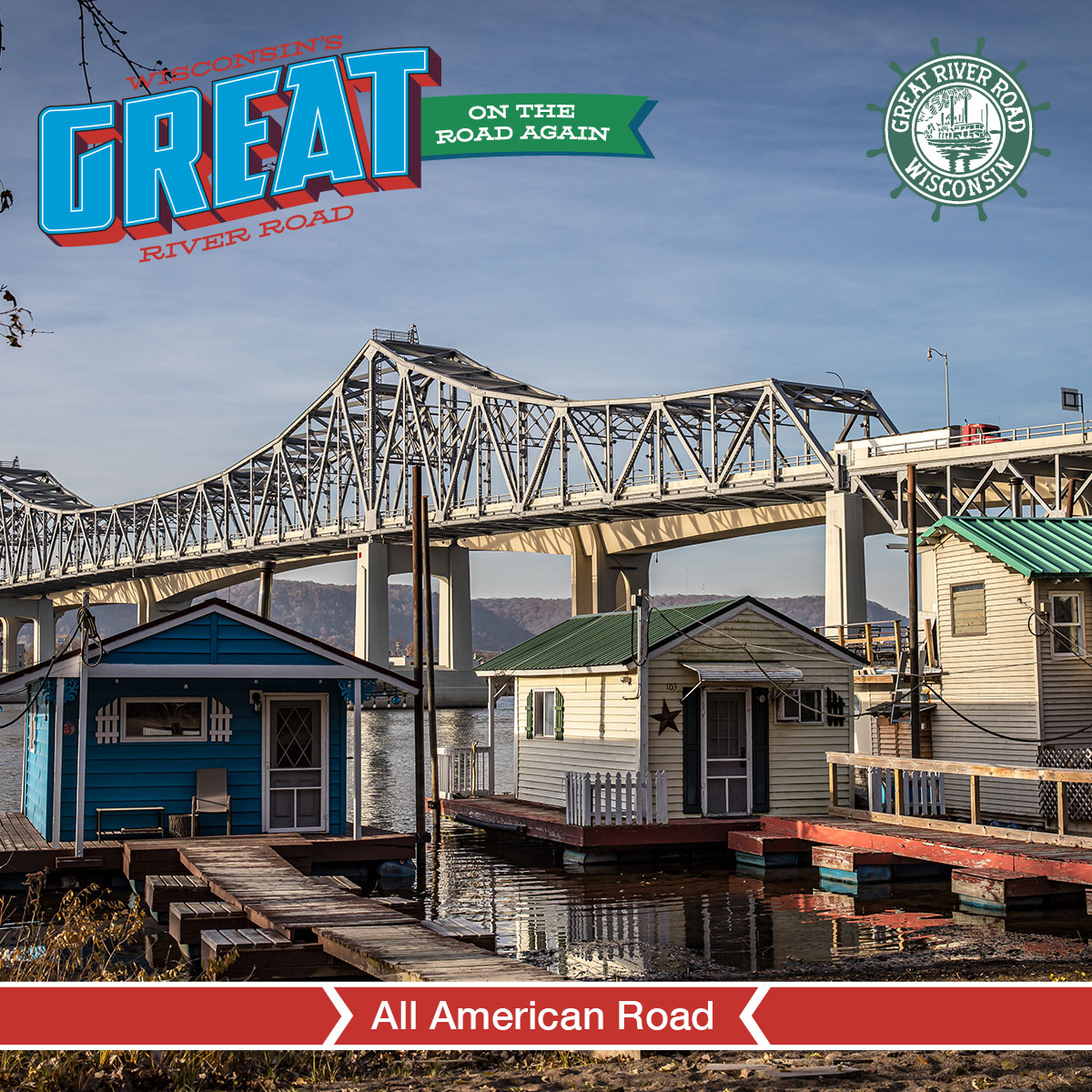 #WelcomeBack to the Wisconsin Great #RiverRoad! 

Each of the 33 #communities along the #route are unique #vacation destinations with their own #histories and communities. 

Learn more wigrr.com/welcome-back!

#ontheroadagain #welcomeback #wigreatriverroad   <a href="/TravelWisconsin/">TravelWisconsin</a>