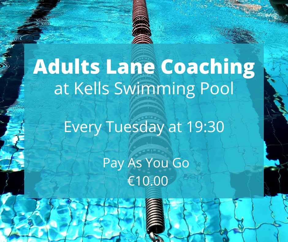 meathcoco's tweet image. Adult Lanes Coaching continues every Tuesday at 7.30pm in Kells Swimming Pool. 

Classes are pay as you go and cost €10 per class.  Time to get back into the water!

#YourCouncil #AdultSwimming #LifeSkill