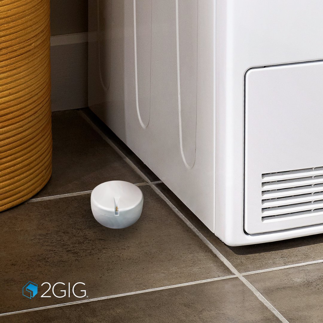 With water damage being the most common residential insurance claim, make sure your customers are protected with the 2GIG® water leak detector.⁠

Learn more: ow.ly/rNC250JUe86

#2GIG #TechTip #LeakDetector
