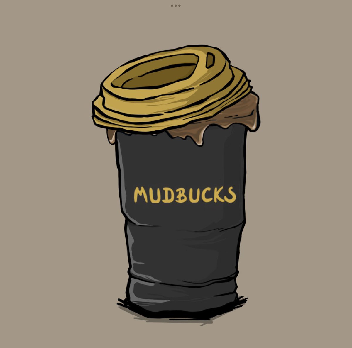 Barney242424's tweet photo. My @mudcatswtf have been sneaking in for some special #mudbucks. Beware I think they will be lively tonight, too much #mudcoffee https://t.co/NQyGhVqTYr
