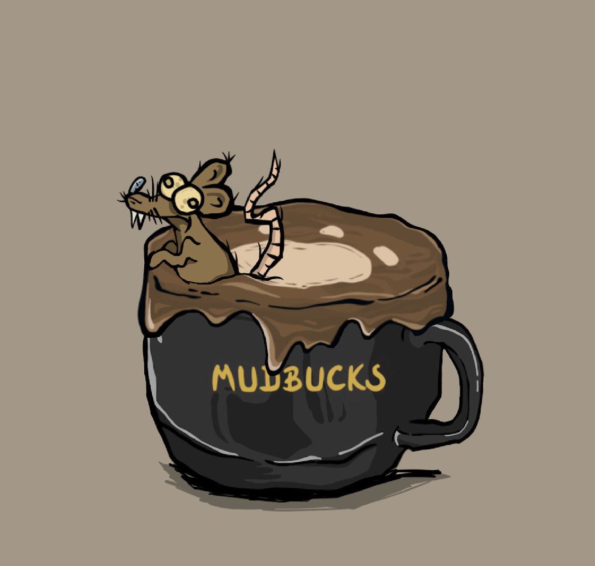 Barney242424's tweet photo. My @mudcatswtf have been sneaking in for some special #mudbucks. Beware I think they will be lively tonight, too much #mudcoffee https://t.co/NQyGhVqTYr
