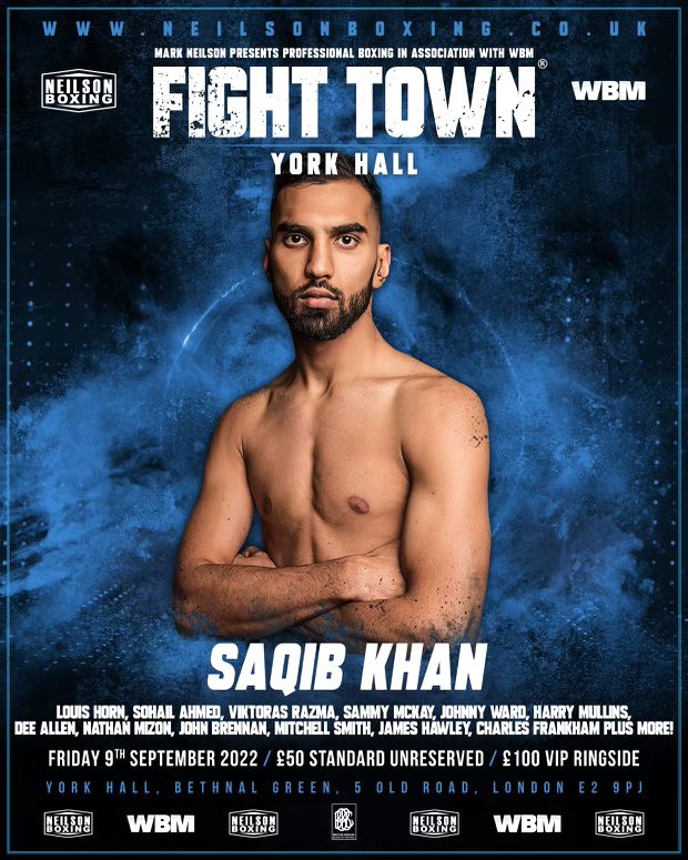 September 9th. 6 Rounds. Showstopper Time! 

#TheShowstopper #TeamSK