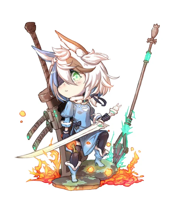 サムネ絵ひとつ用意できました。 