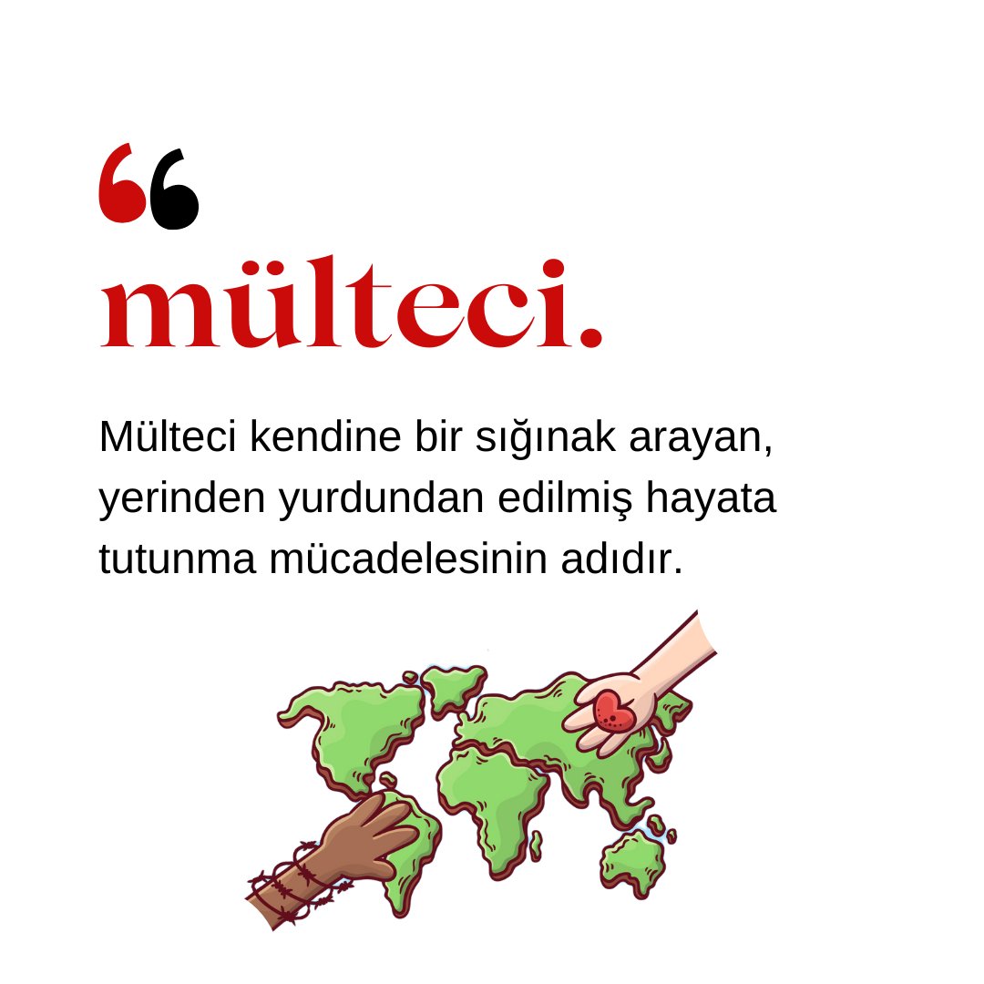 odakdunyam's tweet image. ❝MÜLTECİ

Mülteci kendine bir sığınak arayan, yerinden yurdundan edilmiş hayata tutunma mücadelesinin adıdır.

#Endpushbacks