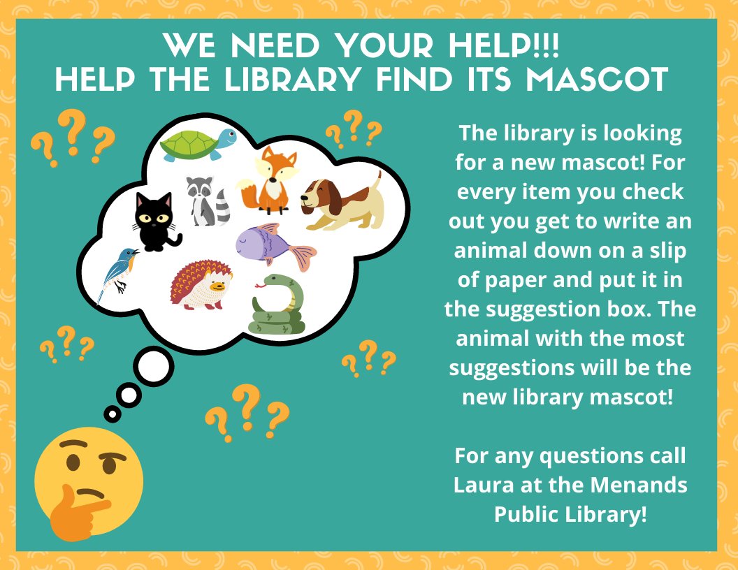 Menands Public Library tweet media