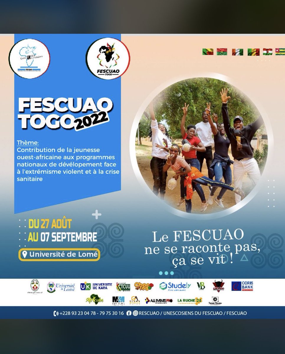 Club pour l’UNESCO de l’université de Lomé tweet media