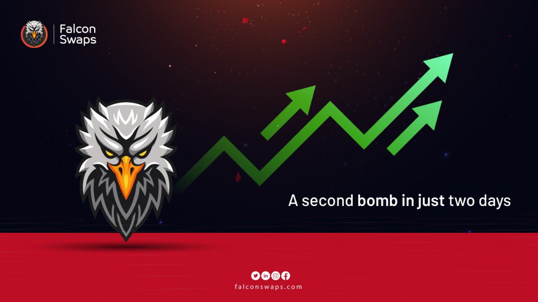 FalconsInu's tweet photo. Within just two days #FALCONS goes into a second bomb 💣
It is in the second place in top gainers at @kucoincom 🔥🔥
#falconsawps https://t.co/SRI9nMKZFa
