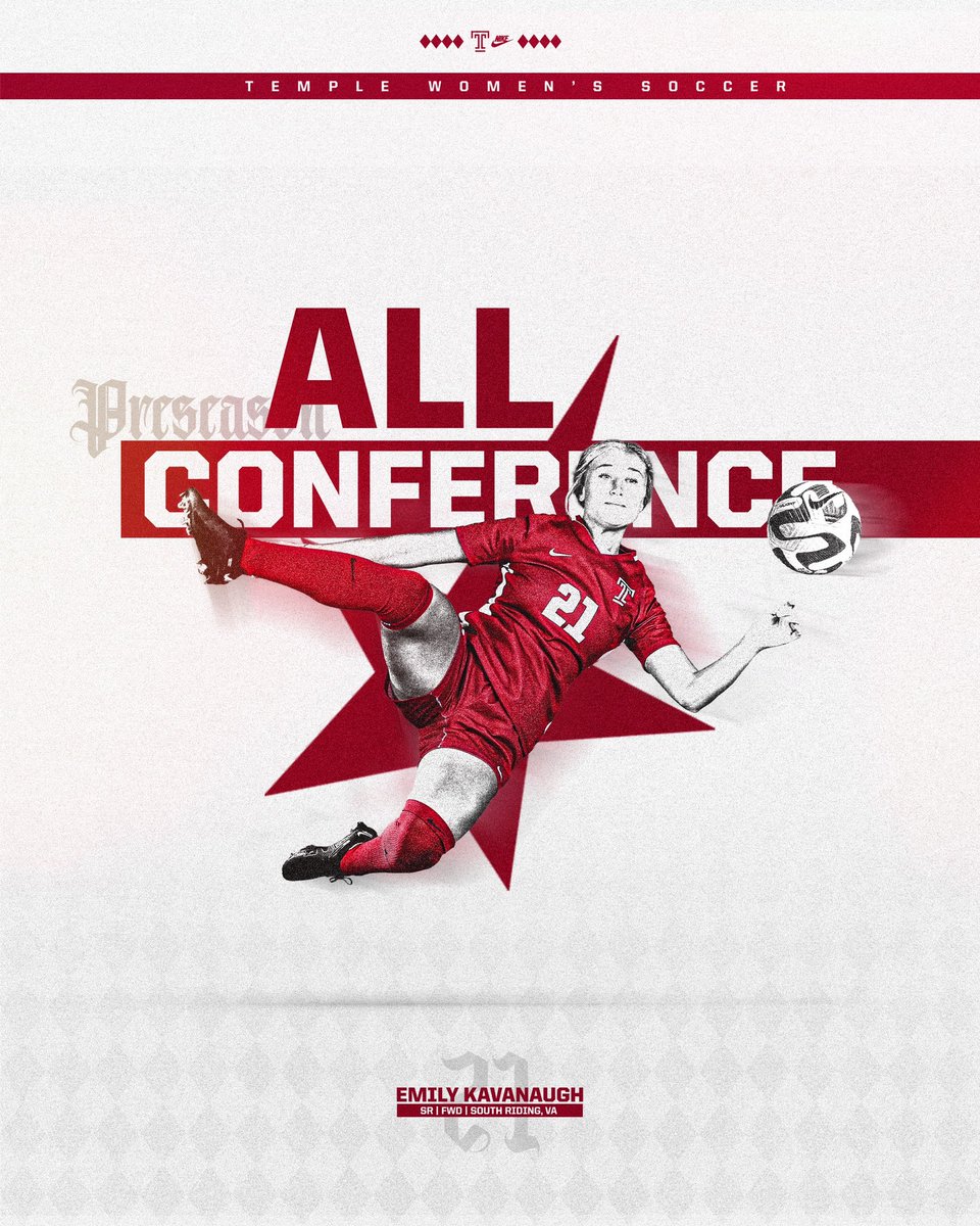 Some preseason hardware from the AAC for Emily Kavanaugh 🔥🔥

owlsports.com/news/2022/8/16…