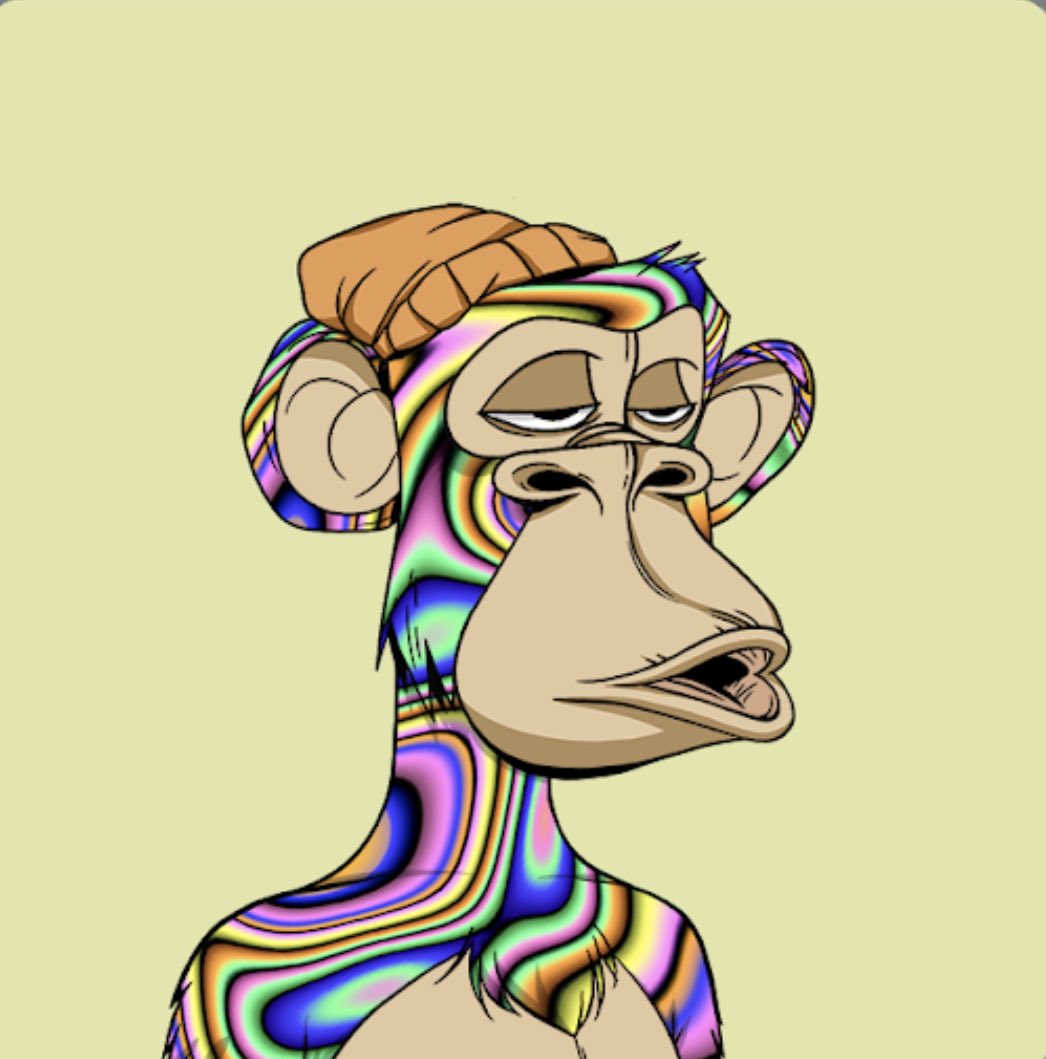 dragonseller88's tweet photo. Trippy Tuesday like no others @BoredApeYC x @ZullupFromSpace https://t.co/datMrMTvyr